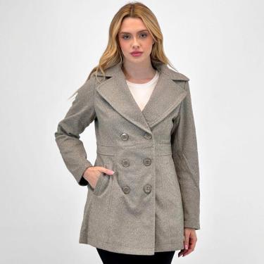 Imagem de Casaco Facinelli Médio Feminino-Feminino