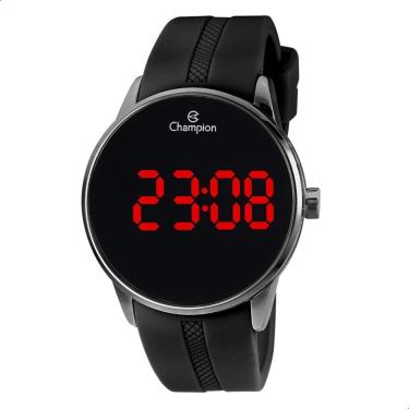 Imagem de Relógio Masculino Champion Digital Preto Led CH40188D