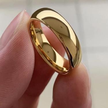 Imagem de Aliança Banhada á Ouro 18 k - unidade - VNS, 28