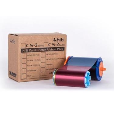 Imagem de Ribbon hiti cs200e colorido ymcko 400 print (impressoes) - Hiti Milpon