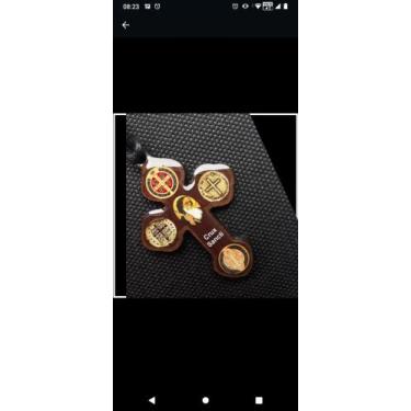 Imagem de Cordão encerrado com crucifixo - Dilão Atacado 