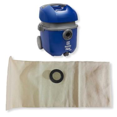Imagem de Saco Lavável Algodão Reutilizável para Aspirador de Pó Electrolux FlexN FlexS Flex 1400 Coletor Bag Cartucho