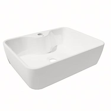 Imagem de Cuba de Louça Apoio Retangular 48 cm (Roma)