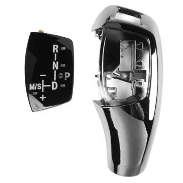 Imagem de Jaronx Compatível com BMW Gear Shift Knob Cover Trim para 1'F20 F21/2'F22 F23/3'F30 F31 F34/4'F32 F33 F36/5'F10 F11/7'F01 F02/X3 F25/X4 F26, painel de botão de mudança Substituição da capa para BMW