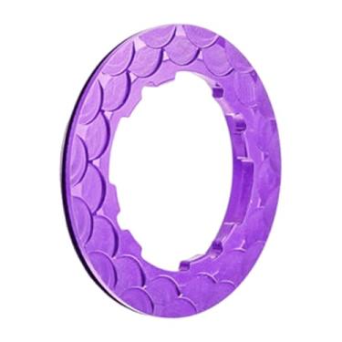 Imagem de Colaxi Anel de trava de cassete de bicicleta, manutenção de componentes de cobertura de anel de volante de bicicleta, cobertura de trava de cassete para, Tolet