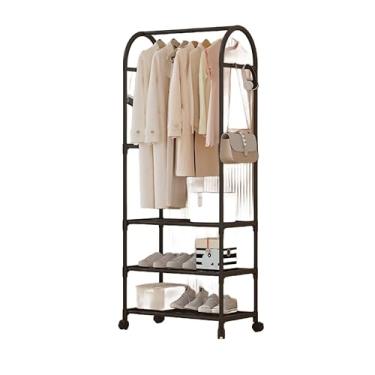 Imagem de Cabideiro Multiuso Portátil - Secador de Roupas e Sapatos(Prateleira Dupla para Sapatos)