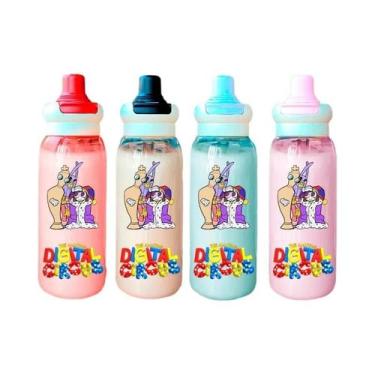 Imagem de Copo De Palha Digital De Circo À Prova De Vazamento De 700 ML Para Esp