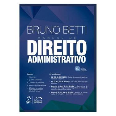 Imagem de Manual De Direito Administrativo - 2ª Edição 2025