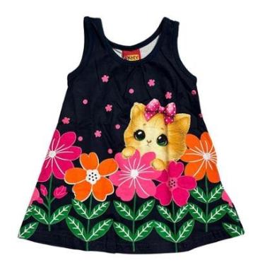 Imagem de Vestido Regata Estampado Bebê Menina Kyly-Feminino