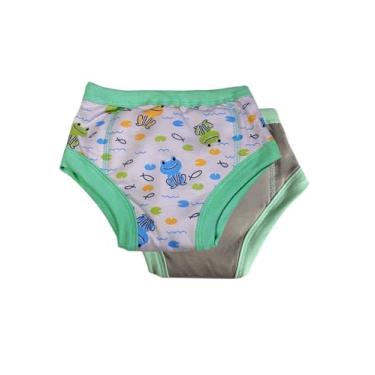 Imagem de Kit desfralde - 02 Cuecas de treinamento para o Desfralde Infantil Sapinho (M - 02 anos)