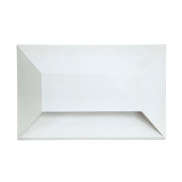 Imagem de Arandela Balizador Led Onix Horizontal 3000K Bivolt Interno/Externo IP-65 Branco Cód. LA-207 – Led Art