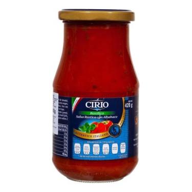 Imagem de Molho De Tomate Cirio Basilico 420g