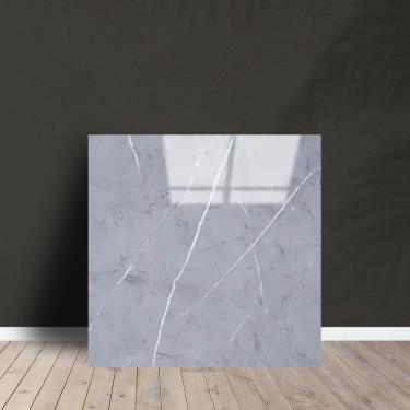 Imagem de Kit 6 Placas Adesivas Mármore Parede 3D Porcelanato Lavável