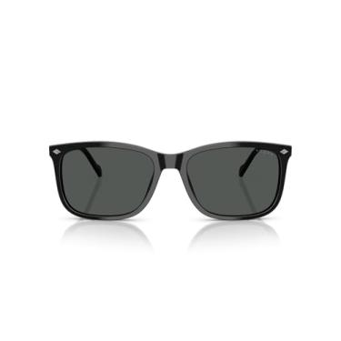 Imagem de Óculos de Sol Vogue Eyewear 0VO5618S W44/87 Tam 57 / Preto - Lentes Cinza Escuro