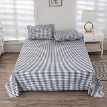 Imagem de Lençol de cama à prova d'água, protetor de móveis, lençol de cima, tamanho Queen, camada dupla, tecido TPU absorvente, respirável, protetor de colchão para incontinência, protetor de xixi para colchão