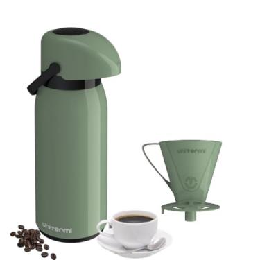 Imagem de Garrafa Térmica 1,8 Litro Verona + Suporte Filtro Coador (Verde)