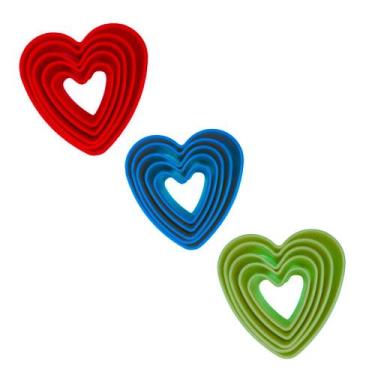 Imagem de CDSP - Kit Cortador Molde Biscoito Pasta Americana Confeitaria - ShopM