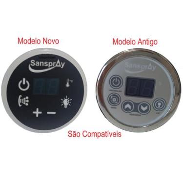 Imagem de Painel controlador aquecedor 4 funcoes line clean sanspray