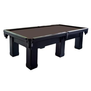 Imagem de Mesa de Sinuca Oficial - 2,84x1,54 - Nelson Bilhares, Chocolate