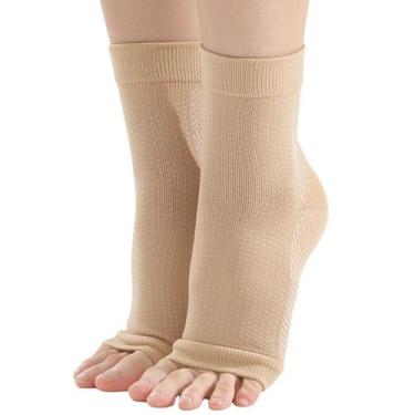 Imagem de meias compressão alívio dores nos pés fascite plantar- 1par - SWG, 35-