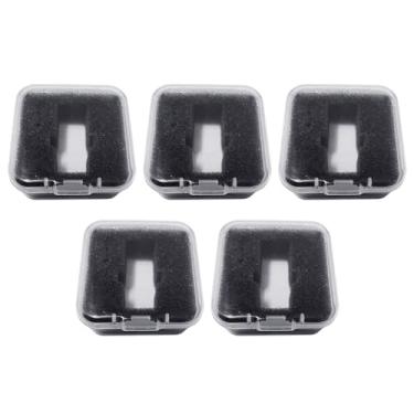 Imagem de YUELER 5/10 pçs capa de fono capa headshell cartucho protetor transparente toca-discos toca-discos Styluses suporte armazenamento fonógrafo