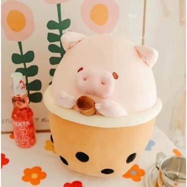 Imagem de Pelucia Animais No Copinho 30cm Lindo e Macio (Porquinho)