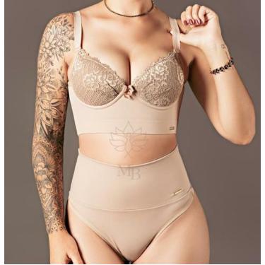 Imagem de Calcinha zero barriga - Moça Bonita, Creme, PP