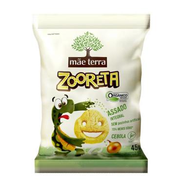 Imagem de Salgadinho Integral Mãe Terra Zooreta Cebola 45g