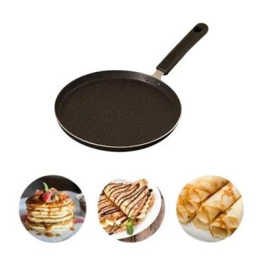 Imagem de Frigideira Preta 26Cm Indução Tapioca Panqueca Omelete - Thika