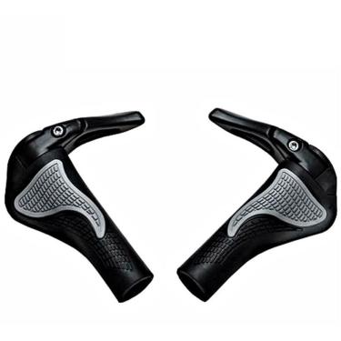 Imagem de Manopla Punho Anatômico Com Bar End Apoio De Guidão Bike M2