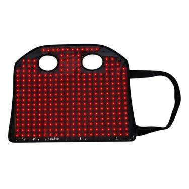 Imagem de Buifac Luz vermelha para cabeça e pescoço de cavalos, comprimento de onda duplo de 660 nm e 850 nm, dispositivo Inf/ra/vermelho, pressão curta liga/desliga, interruptor de modo de pressão longa, T-2