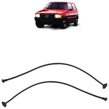 Imagem de Kit Vareta Capô Uno Mille 1991 1992 1993 1994 1995 1996 1997 1998 1999