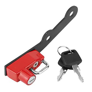 Imagem de Capacete Motocicleta Bloqueio Gancho Capacete Bloqueio Gancho Anti-roubo Conveniente de Usar Material de Liga de Alumínio à Prova de Ferrugem MT-09/FZ-09