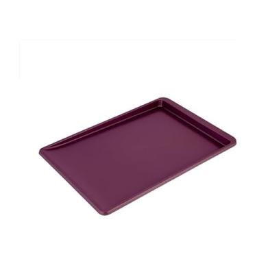 Imagem de KitchenAid Deslizador de biscoito de aço aluminizado de engenharia suíça antiaderente de 33 x 45 cm, pode ser lavado na lava-louças, beterraba