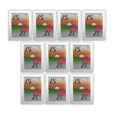 Imagem de Porta-retratos Kit com 10 Quadros molduras Com Acetato - Arte na Arte