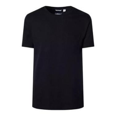 Imagem de Camiseta Reserva Regular Com Bolso Rugby Masculino Preto-Masculino