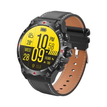 Imagem de Relógio Inteligente Militar Masculino Com Tela AMOLED, GPS, Bússola, A