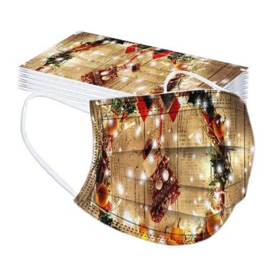Imagem de Máscaras de impressão de Natal 20pc para máscara facial de proteção Má