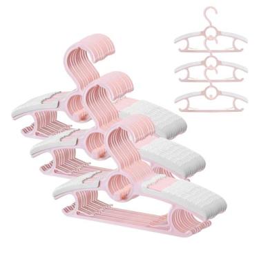 Imagem de Cabides para bebês Stormix, pacote com 30, extensíveis, de 11 a 14,5 c