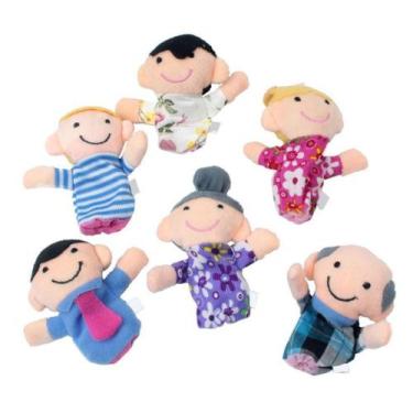 Imagem de Conjunto de bonecos de pelúcia fofos e felizes em estilo familiar - Ju