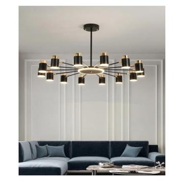 Imagem de Lustre LED Sala de estar Casa Desigh Lustre Restaurante Lâmpadas Led Iluminação Interna Decoração Luminárias