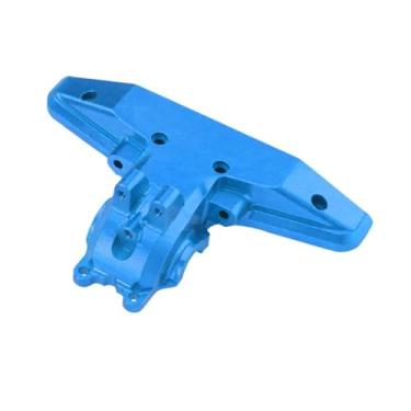 Imagem de Colaxi 1:16 RC Car Rear Gearbox Cover Diferencial Case Cover Modification Upgrade Peças de reposição para C8805 1/16 RC Car DIY Acessório, Azul
