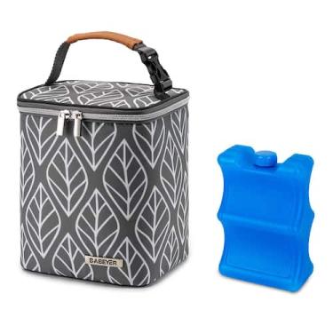 Imagem de Saco de leite materno Cooler BABEYER 18x18x23cm com bolsa de gelo