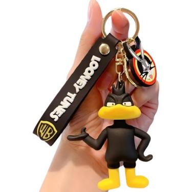 Imagem de Chaveiro 3d Duffy Duck Patolino Looney Tunes Personagem Coleção Chave 