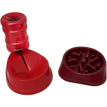 Imagem de Comedouro Lento Educador Para Cães e Gatos Comilão Labirinto Anti-Obes