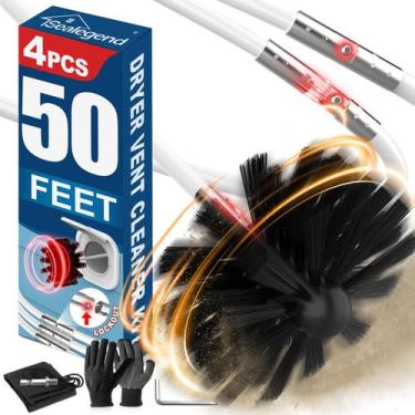 Imagem de Kit de limpeza de ventilação do secador Sealegend atualizado de 15 m, 