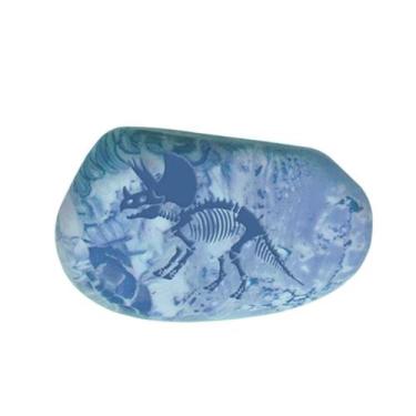 Imagem de Borracha Fóssil - TRIS, Azul