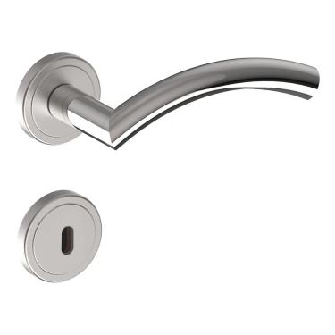 Imagem de Fechadura Interna 55cm Roseta Polido Erbe Aliança