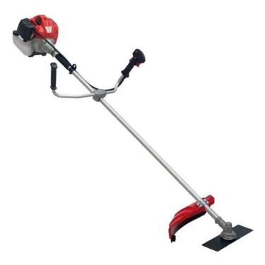 Imagem de Roçadeira Gasolina Anmax Cg430 Tb Com Faca 2 Pontas + Lamina Serra 80 Dentes P/ Corte De Galhos E Troncos