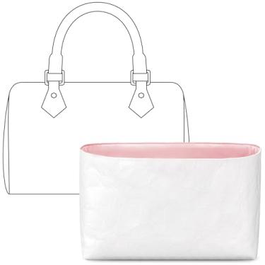 Imagem de FANJI Project Bolsa organizadora para bolsa LV Speedy Nano, ajuste personalizado dentro premium rosa Sakura leve e resistente à água